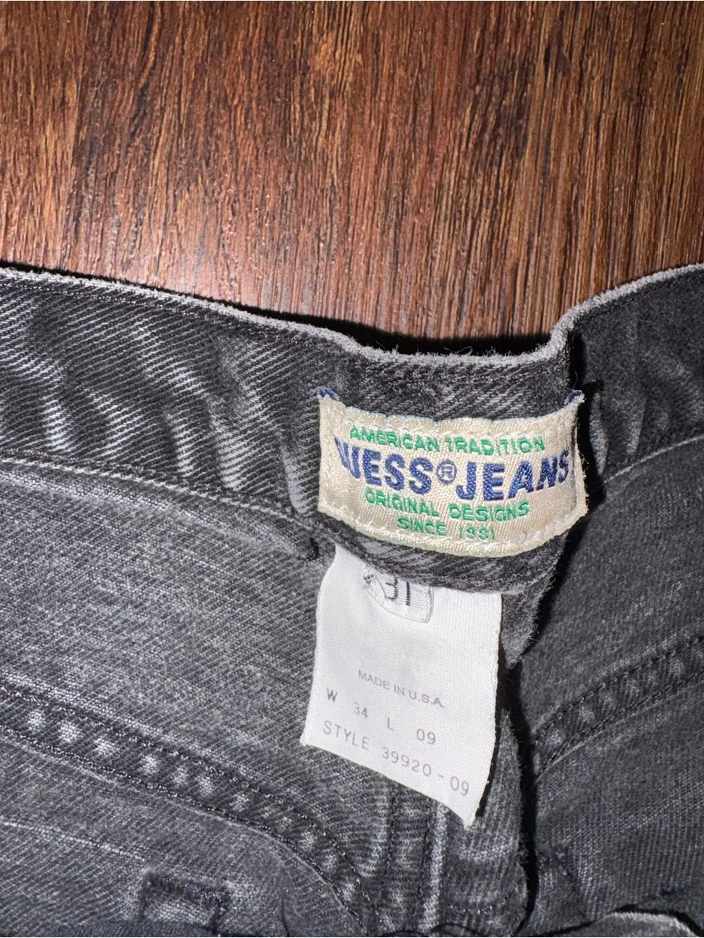 Guess Black Distressed Denim Cutoff Shorts